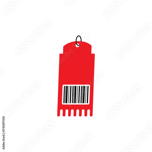 Price tag sale label design
