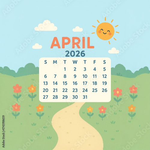 calendar for 2026