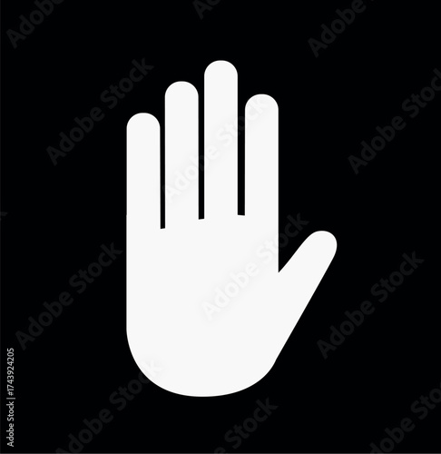 vector hand icon