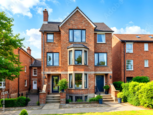 Wallpaper Mural Manchester, United Kingdom, semi-detached homes. Torontodigital.ca