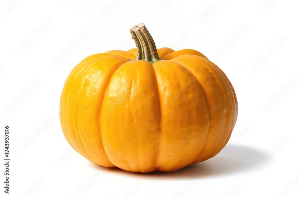 Obraz premium Ripe yellow squash from the Cucurbitaceae family, ready to eat