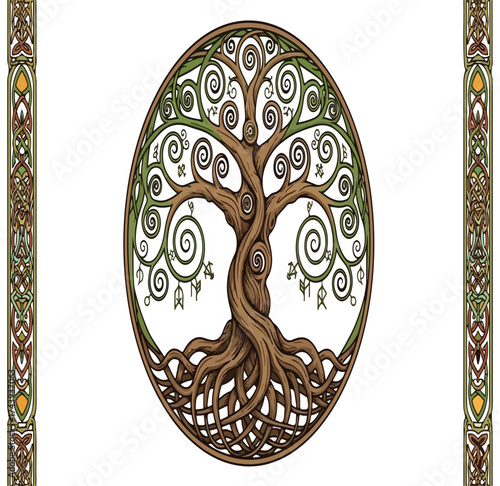 easter egg with floral pattern