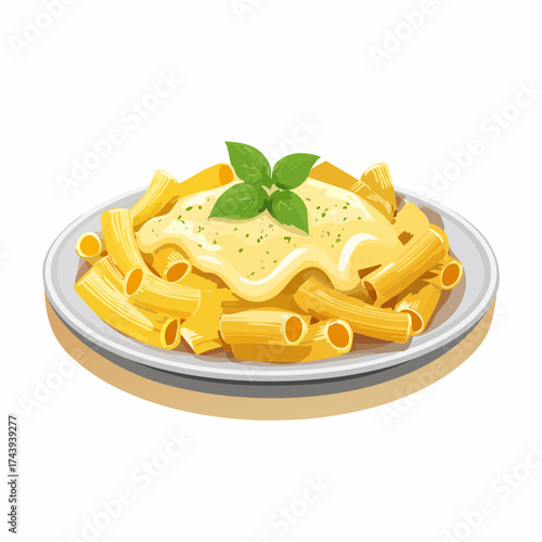 Pasta mit Käsessosse