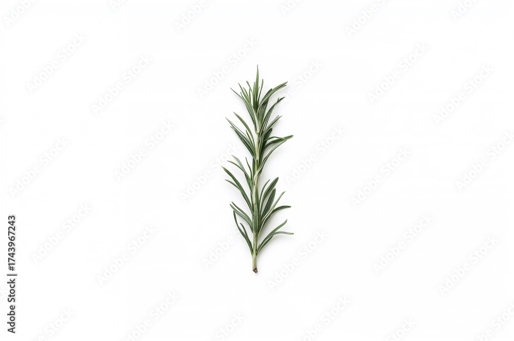 Fototapeta premium Borders of Rosemary Leaves