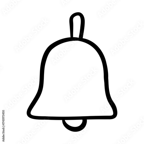bell handdrawn icon