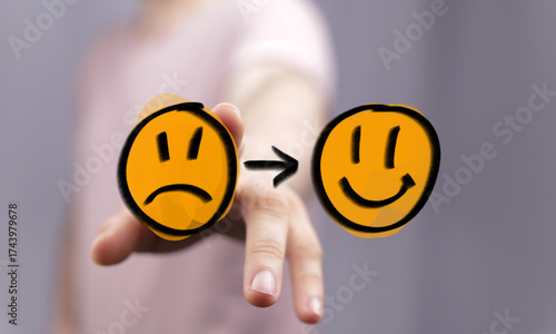 Hand gestures transition a ...