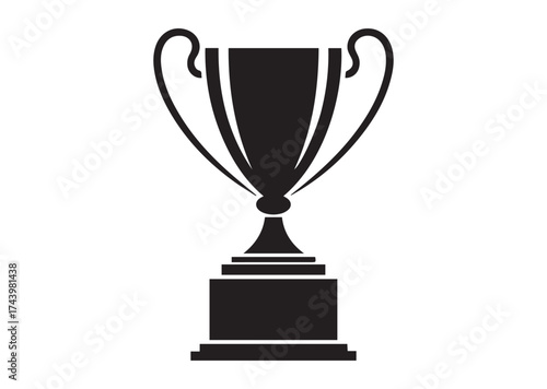 Trophy Icon, Trophy Solid Vector, Trophy Design