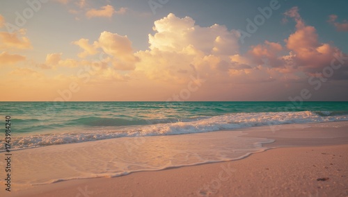 Breathtaking ocean sunrise ...