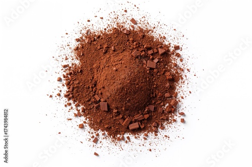 Chopped, milled, and powder...
