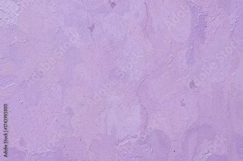 Soft lavender concrete wall...
