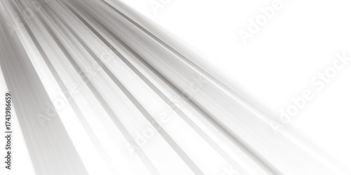 Abstract white background with diagonal light rays design transparent png