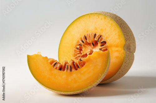 Delicious muskmelon fruit