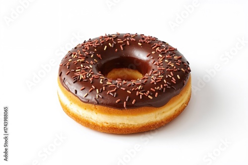 Delicious glazed doughnut c...