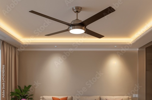 Contemporary lounge area fe...