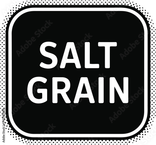 Salt grain seasoning cooking ingredient flavor food black label