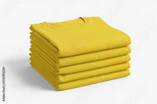 Pile of plain t-shirts agai...