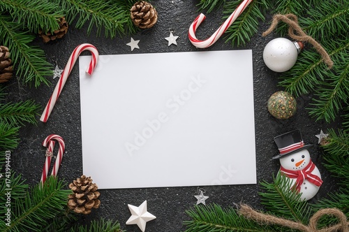 Holiday-themed backdrop fea...