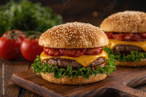 Delicious sandwich featurin...