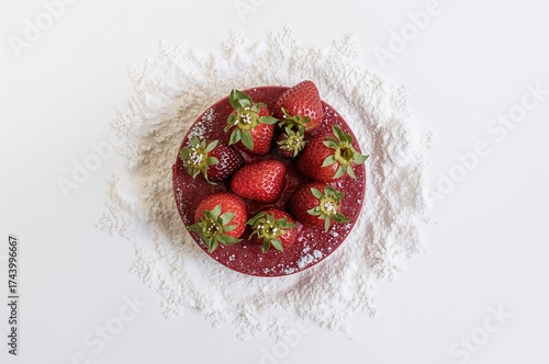 Delectable strawberry desse...