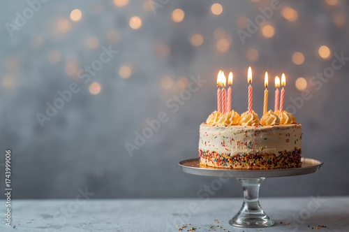 Delicious birthday cake ado...