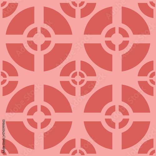Seamless geometric pattern. Suitable for fabric design 