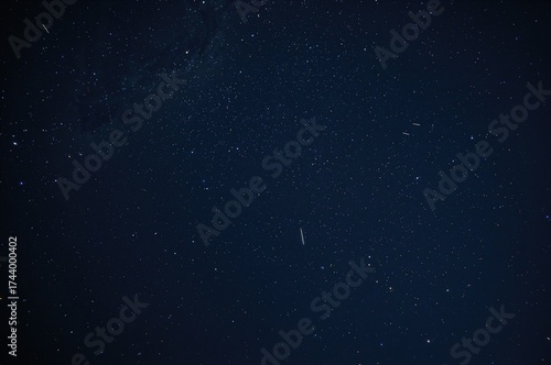 Celestial bodies glowing in...