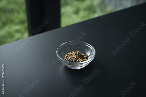 Lemon pepper seasoning in a...