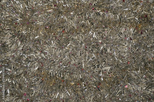 Surface adorned with shiny ...