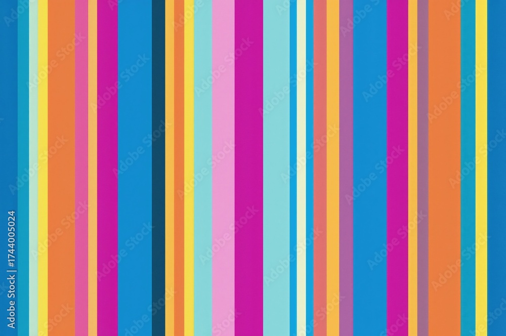 Fototapeta premium Seamless Pattern with Stripes, Premium Digital Artwork
