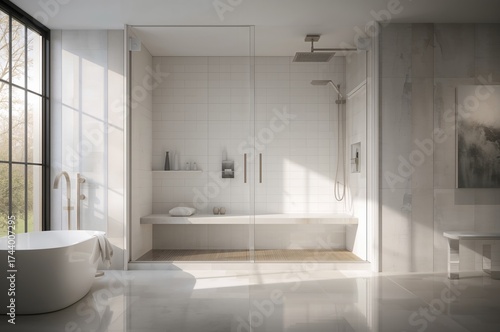 Modern Bathroom Shower Desi...