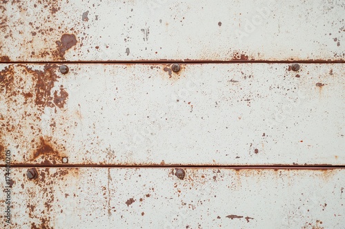 Aged and weathered white me...