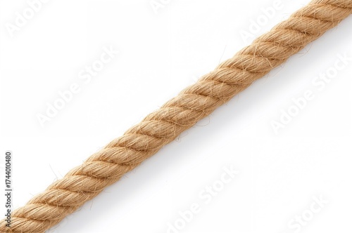 Isolated nautical rope on a...