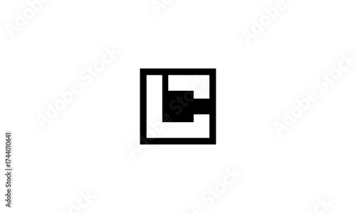 CL initial letters, monogram logo