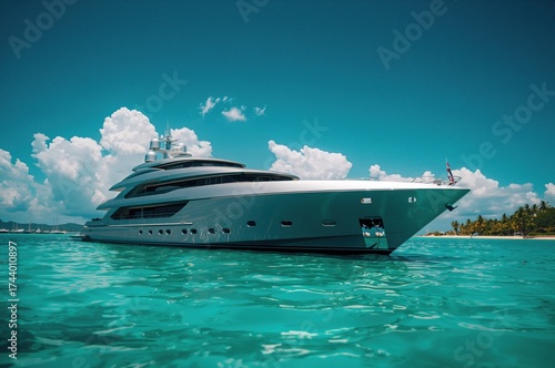 Luxury modern superyacht do...