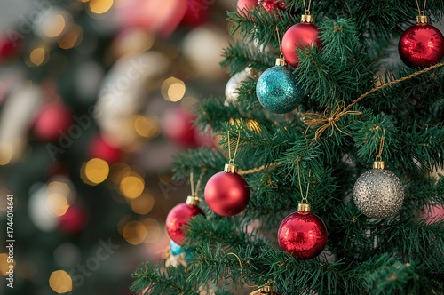 A holiday greeting card wit...