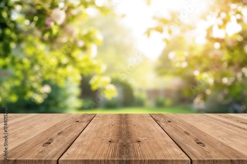 Close-up of natural wooden ...