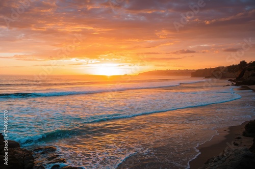 Evening Glow at the Seaside...