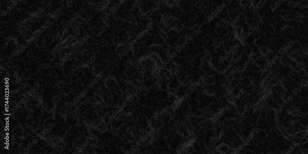 Fototapeta premium Plexus abstract black and white digital background. Rough black metal texture background with closeup. Dark seamless background on a musical theme from guitar picks of black color.