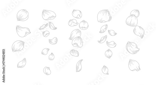 Clear water drops falling clean liquid droplets splash refreshing beverage abstract motion fluid vector