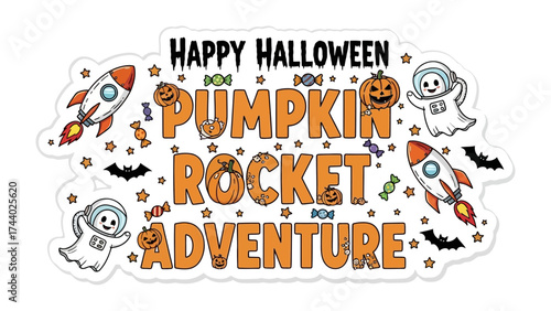 Pumpkin Rocket Adventure: Spooky season is in full swing.