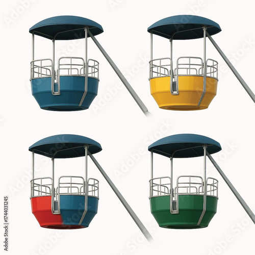 perris wheel gondola seats