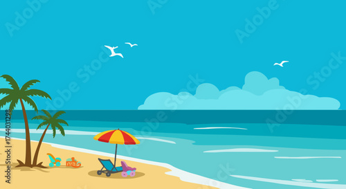 Summer, water