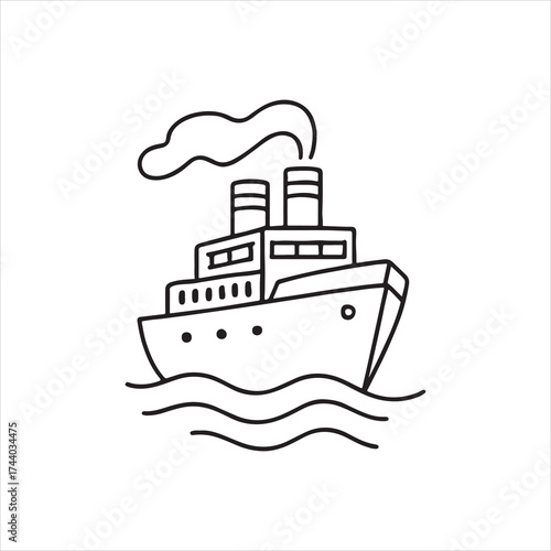 steamship, cruise ship