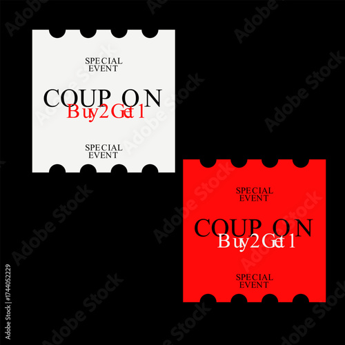 Coupon templates for promotional products
