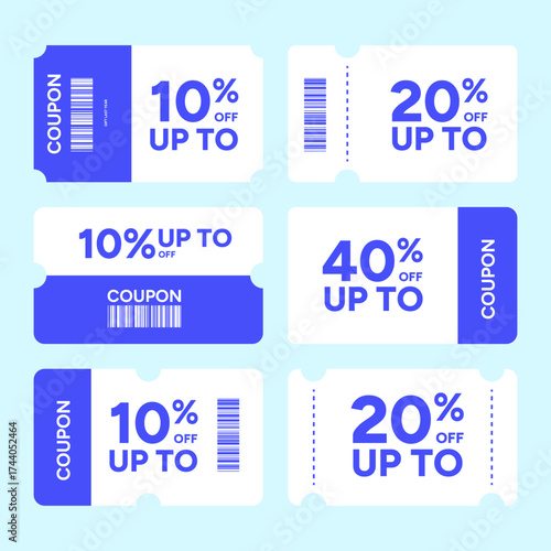 Coupon templates for promotional products