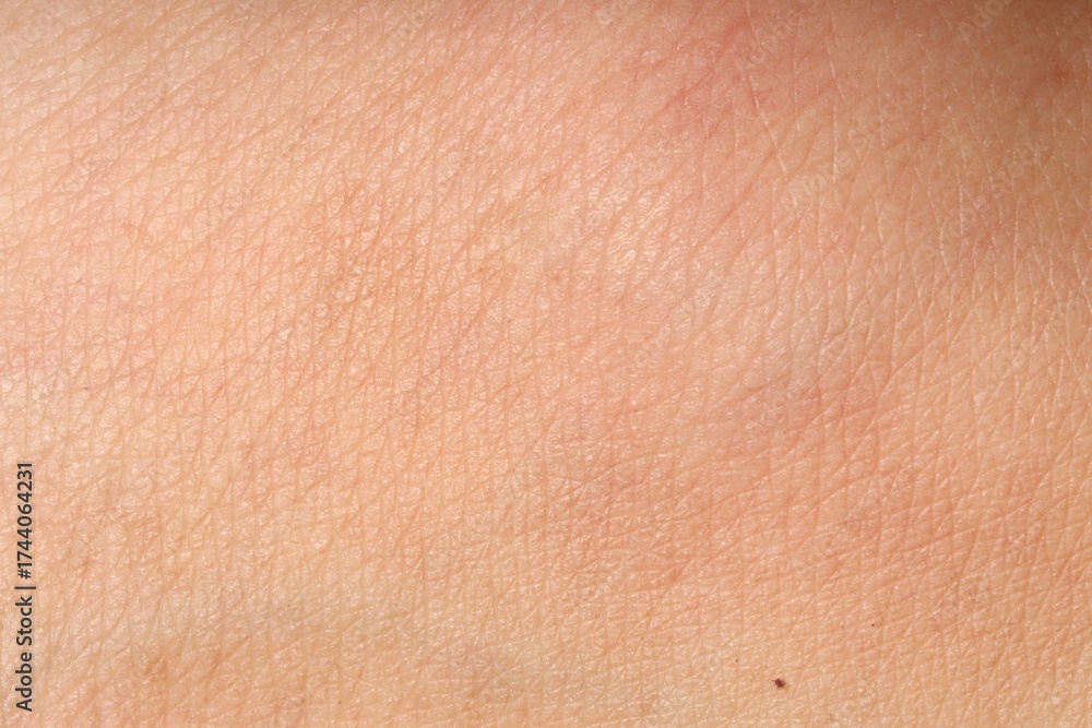 Fototapeta premium Macro view of human skin as background