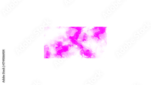 Abstract pink, red wRed watercolor background with abstract border design, atercolor background.Pink and red watercolor wash background with soft blending and subtle brush strokes