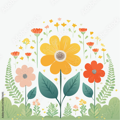 Hintergrund Klatschmohn
