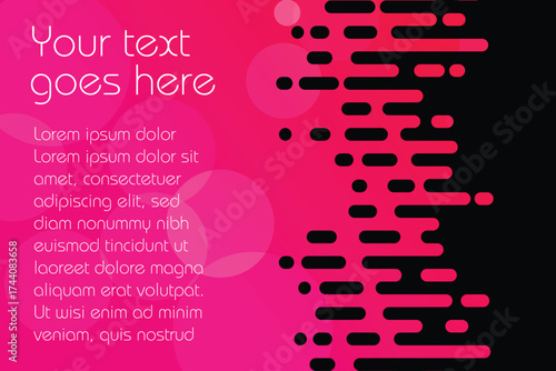 Abstract background with place holder for text