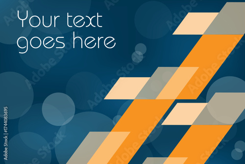 Abstract background with place holder for text